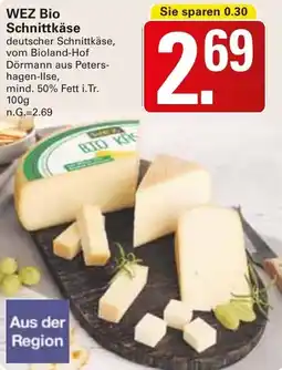 WEZ WEZ Bio Schnittkäse Angebot