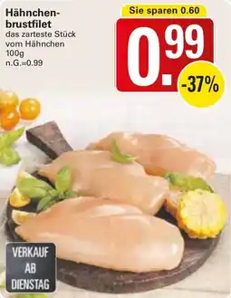 WEZ Hähnchenbrustfilet Angebot