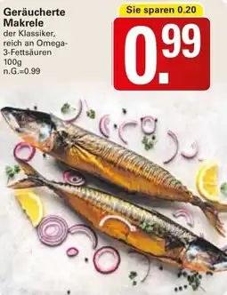 WEZ Geräucherte Makrele Angebot