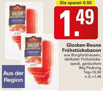 WEZ Glocken-Beune Frühstücksbacon Angebot