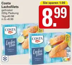 WEZ Costa Lachsfilets Angebot