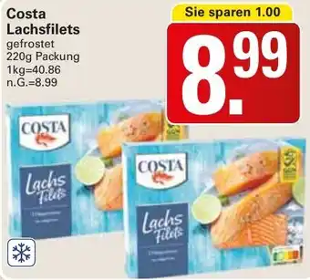 WEZ Costa Lachsfilets Angebot