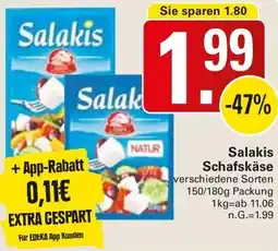 WEZ Salakis Schafskäse Angebot