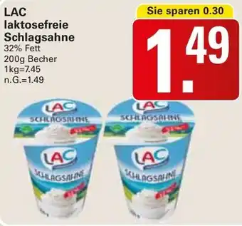 WEZ LAC laktosefreie Schlagsahne Angebot