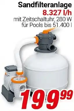 CENTERSHOP Sandfilteranlage 8.327 l/h Angebot