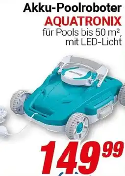 CENTERSHOP Akku-Poolroboter AQUATRONIX Angebot