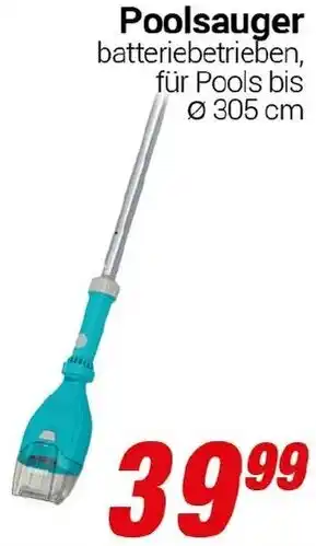 CENTERSHOP Poolsauger Angebot
