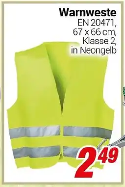 CENTERSHOP Warnweste Angebot