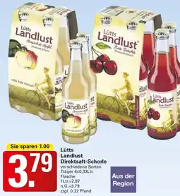 WEZ Lütts Landlust Direktsaft-Schorle Angebot
