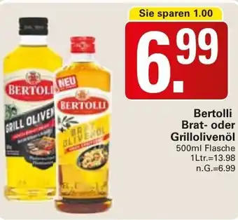 WEZ Bertolli Brat- oder Grillolivenöl Angebot