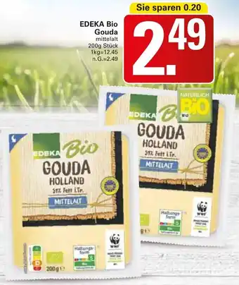 WEZ EDEKA Bio Gouda Angebot
