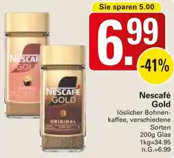 WEZ Nescafé Gold Angebot