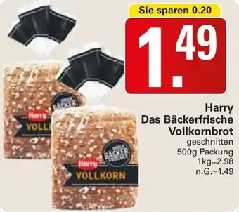 WEZ Harry Das Bäckerfrische Vollkornbrot Angebot