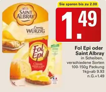 WEZ Fol Epi oder Saint Albray Angebot
