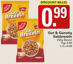 WEZ Gut & Günstig Salzbrezeln Angebot