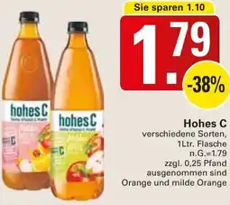 WEZ Hohes C Angebot