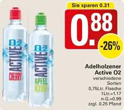 WEZ Adelholzener Active O2 Angebot