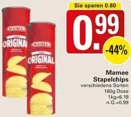 WEZ Mamee Stapelchips Angebot