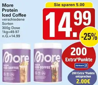 WEZ More Protein Iced Coffee Angebot