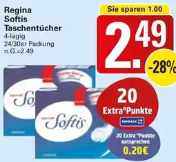 WEZ Regina Softis Taschentücher Angebot