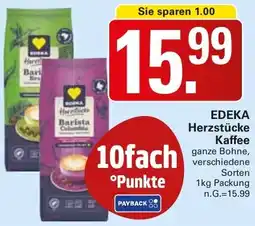 WEZ EDEKA Herzstücke Kaffee Angebot