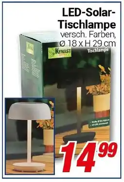 CENTERSHOP LED-Solar Tischlampe Angebot