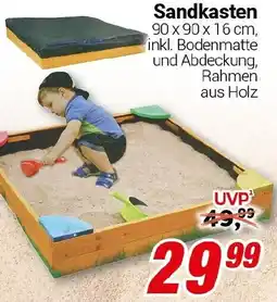 CENTERSHOP Sandkasten Angebot