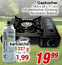 CENTERSHOP Gaskocher Angebot