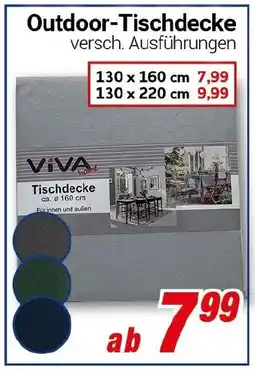 CENTERSHOP VIVA Outdoor-Tischdecke Angebot
