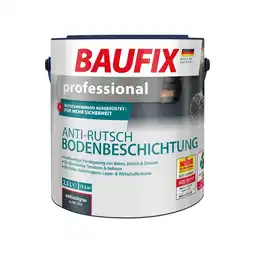 Netto Marken-Discount BAUFIX professional Anti-Rutsch Bodenbeschichtung anthrazit matt, 2.5 Liter, Beton- und Bodenfarbe Angebot