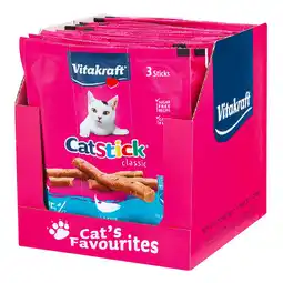 Netto Marken-Discount Vitakraft Katzensticks Mini Lachs MSC 18 g, 20er Pack Angebot