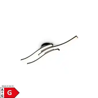 Netto Marken-Discount LED Deckenleuchte, schwarz, 3xLED/6W Angebot