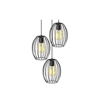 Netto Marken-Discount Pendelleuchte, schwarz, 3xE27 max. 60W exkl Angebot