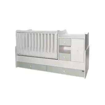 Netto Marken-Discount Lorelli Babybett, Jugendbett 3 in 1 Mini Max umbaubar, für 2 Kinder gleichzeitig grün Angebot