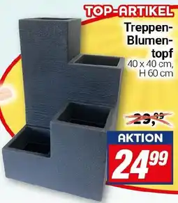 CENTERSHOP Treppen Blumentopf Angebot