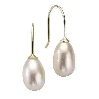 Netto Marken-Discount Fascination by Ellen K. Ohrringe Gold 585 Perle weiß Angebot