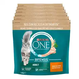 Netto Marken-Discount PURINA ONE Adult Huhn 1,4 kg, 6er Pack Angebot