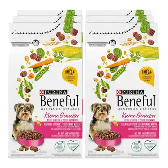 Netto Marken-Discount PURINA BENEFUL Hundefutter trocken Kleine Genießer mit Rind und Gartengemüse 1,4 kg, 6er Pack Angebot