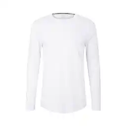Netto Marken-Discount Tom Tailor Longsleeve Unifarbenes Langarmshirt mit Rundhalsausschnitt Angebot