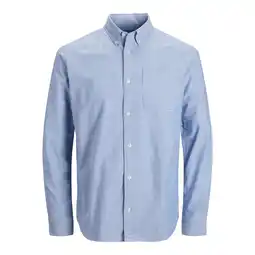 Netto Marken-Discount Jack & Jones Hemd BROOK Slimfit Langarmhemd mit Button-Down-Kragen Angebot