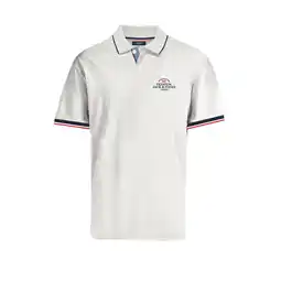 Netto Marken-Discount Jack & Jones Shirt Piqué-Poloshirt BLUWAVE POLO SS mit Rippbündchen und Logo-Stitching Angebot
