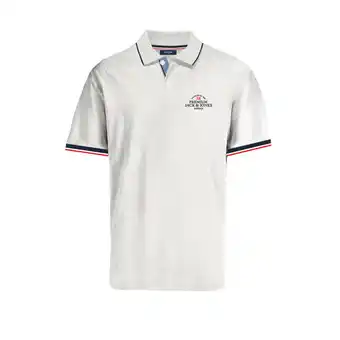 Netto Marken-Discount Jack & Jones Shirt Piqué-Poloshirt BLUWAVE POLO SS mit Rippbündchen und Logo-Stitching Angebot