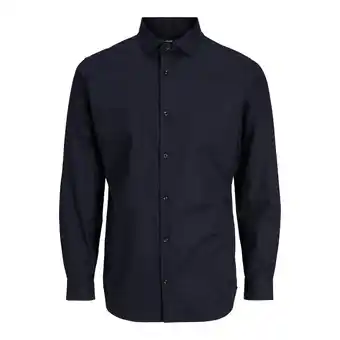 Netto Marken-Discount Jack & Jones Hemd PARKER Slimfit Langarmhemd mit Kent-Kragen Angebot