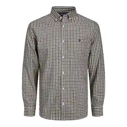 Netto Marken-Discount Jack & Jones Hemd GREG Slimfit Langarmhemd mit Stickerei Angebot