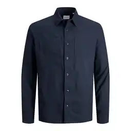 Netto Marken-Discount Jack & Jones Hemd Unifarbenes Langarmhemd LOGAN AUTUMN SOLID SHIRT mit Hemdkragen in Komfort Fit Angebot