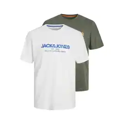 Netto Marken-Discount Jack & Jones T-Shirt Alvis Kurzarmshirt Doppelpack Angebot