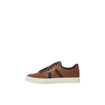 Netto Marken-Discount Jack & Jones Sportschuhe MORDEN Sneaker aus Kunstleder mit Schnürverschluss Angebot