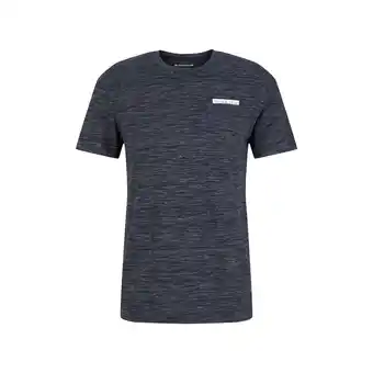 Netto Marken-Discount Tom Tailor T-Shirt Kurzarmshirt in Melange-Optik mit Brusttasche Angebot