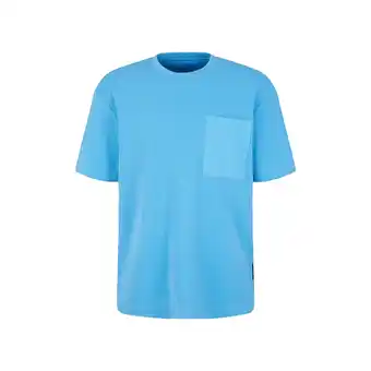 Netto Marken-Discount Tom Tailor T-Shirt Kurzarmshirt structured mit Brusttasche Angebot