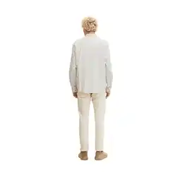 Netto Marken-Discount Tom Tailor Hemd Slim Fit Langarmhemd mit Kentkragen und Printmuster Angebot